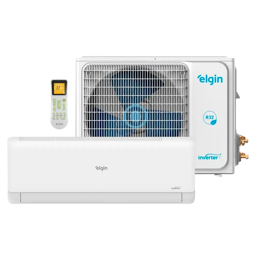 Ar Condicionado Split Hi Wall Inverter Elgin Eco III Wi-Fi 9000 Btus Quente e Frio 220v R-32